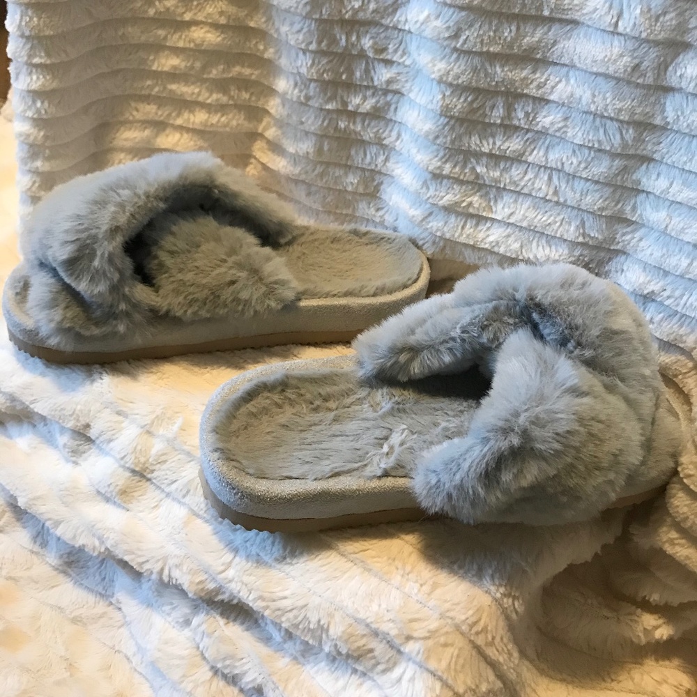 Gray Sandal Slippers